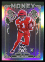 Xavier Worthy 2024 Panini Mosaic Money #4 RC at PristineAuction.com