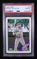 Mickey Tettleton 1988 Topps #143 (PSA 10) at PristineAuction.com