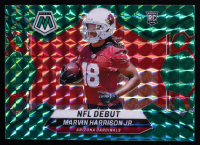 Marvin Harrison Jr. 2024 Panini Mosaic Mosaic Green #283 RC DEB at PristineAuction.com