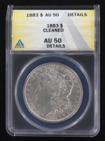 1883 Morgan Silver Dollar (ANACS AU50 Details) at PristineAuction.com