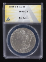 1885-O Morgan Silver Dollar (ANACS AU58) at PristineAuction.com