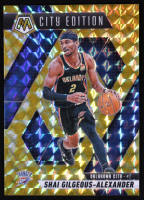 Shai Gilgeous-Alexander 2024-25 Panini Mosaic Mosaic Reactive Yellow #289 at PristineAuction.com