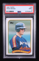 Craig Biggio 1989 Topps #49 RC (PSA 9) at PristineAuction.com