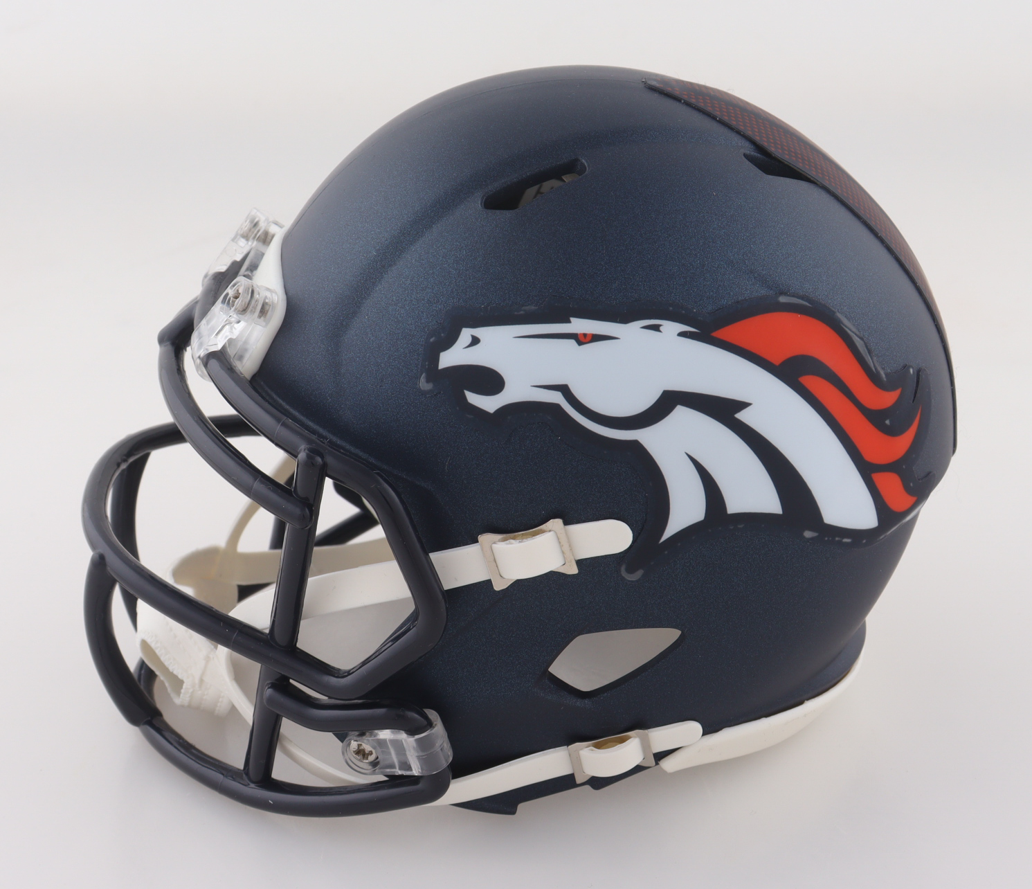 Patrick Surtain II Signed Broncos Speed Mini Helmet (Fanatics) at PristineAuction.com Patrick Surtain II Signed Broncos Speed Mini Helmet (Fanatics) at PristineAuction.com