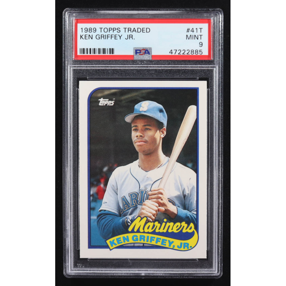 Ken Griffey Jr. 1989 Topps Traded #41T RC (PSA 9) at PristineAuction.com