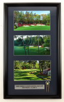 "Amen Corner at Agusta National Golf Course" Custom Framed Photo Display with Masters Divot Tool & Title Plaque at PristineAuction.com