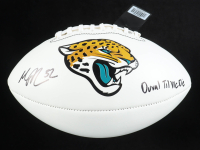 Maurice Jones-Drew Signed Jaguars Logo Football Inscribed "Duval Til I Die" (Beckett) at PristineAuction.com