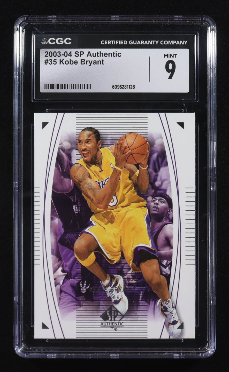 Kobe Bryant 2003-04 SP Authentic #35 (CGC 9) at PristineAuction.com Kobe Bryant 2003-04 SP Authentic #35 (CGC 9) at PristineAuction.com