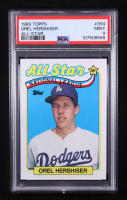 Orel Hershiser 1989 Topps #394 AS (PSA 9) at PristineAuction.com
