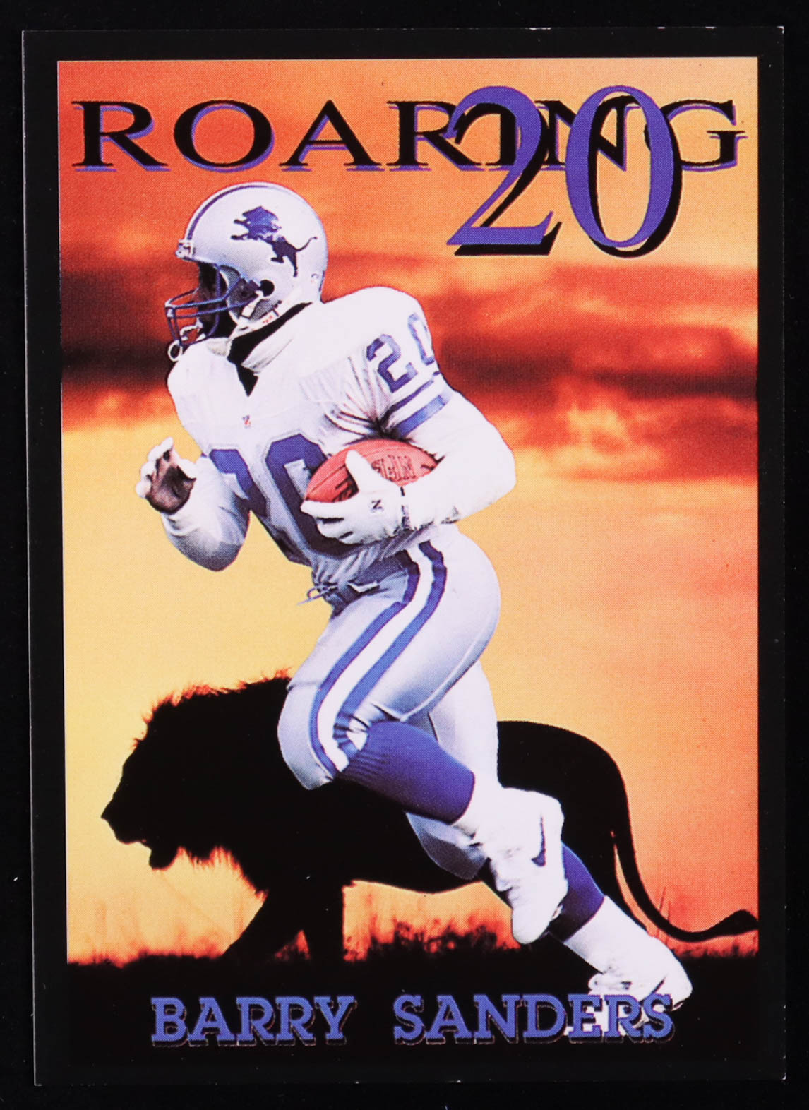 Barry Sanders 1993 SkyBox Premium Roaring 20 #CB6 at PristineAuction.com Barry Sanders 1993 SkyBox Premium Roaring 20 #CB6 at PristineAuction.com