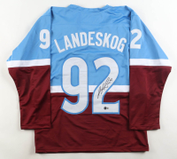Gabriel Landeskog Signed Jersey (Beckett) at PristineAuction.com