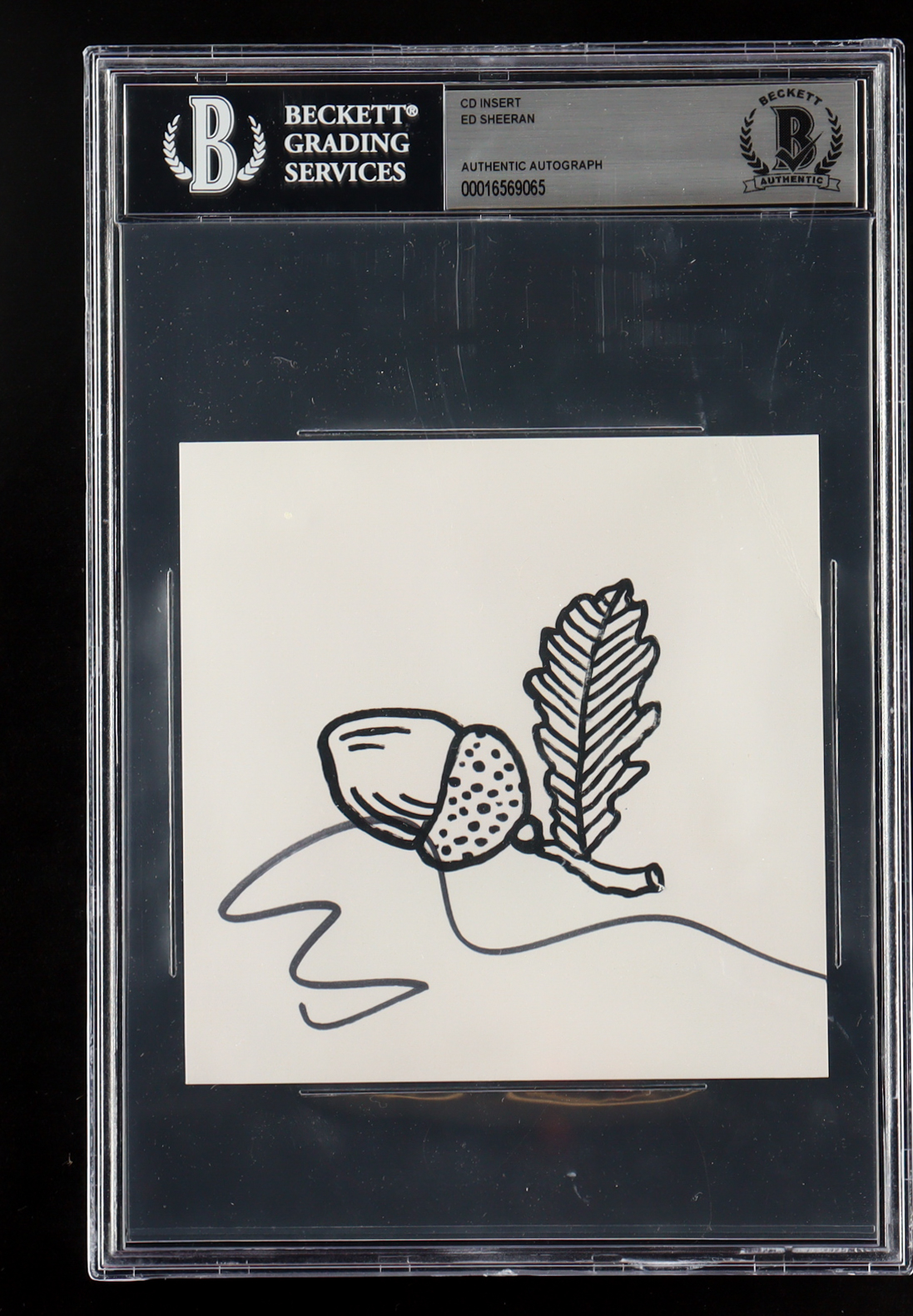 Ed Sheeran Signed "Autumn Variations" CD Album Insert (BGS) at PristineAuction.com Ed Sheeran Signed "Autumn Variations" CD Album Insert (BGS) at PristineAuction.com