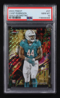 Chop Robinson 2024 Finest Gold Geometric Refractors #57 #16/50 RC (PSA 10) at PristineAuction.com