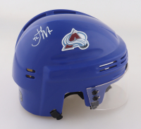 Josh Manson Signed Avalanche Mini Helmet (Beckett) at PristineAuction.com
