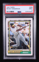 Rickey Henderson 1992 Topps #560 (PSA 9) at PristineAuction.com