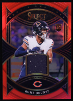 Rome Odunze 2024 Select Rookie Swatches Prizm Red #17 RC at PristineAuction.com