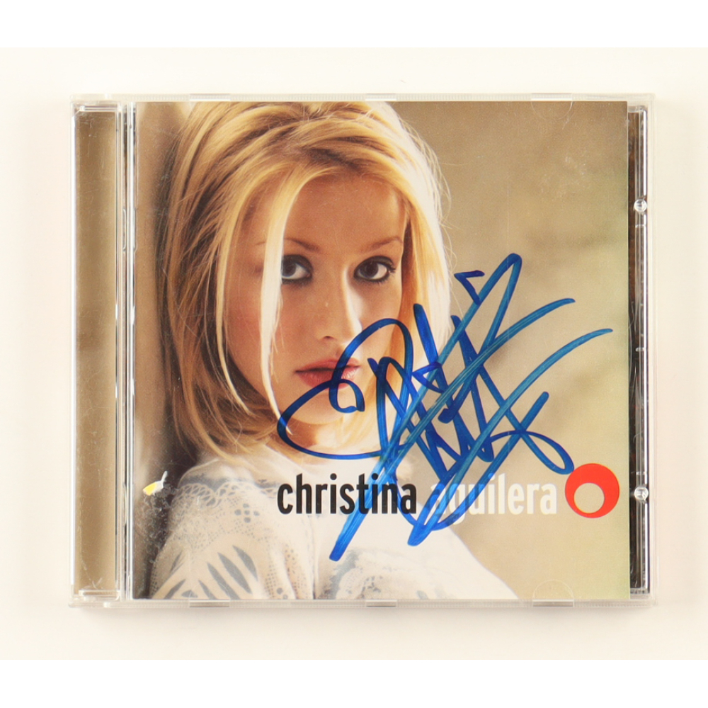 Christina Aguilera Signed Self-Titled CD Album (JSA) at PristineAuction.com