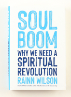 Rainn Wilson Signed "Soul Boom" Hardcover Book (Beckett) at PristineAuction.com