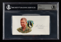 Hal Moore Signed Cut with Portrait (BGS) at PristineAuction.com