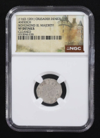 Bohemond III (1163-1201) Antioch Crusader Denier Medieval Silver Coin (NGC VF Details) at PristineAuction.com