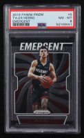 Tyler Herro 2019-20 Panini Prizm Emergent #5 RC (PSA 8) at PristineAuction.com