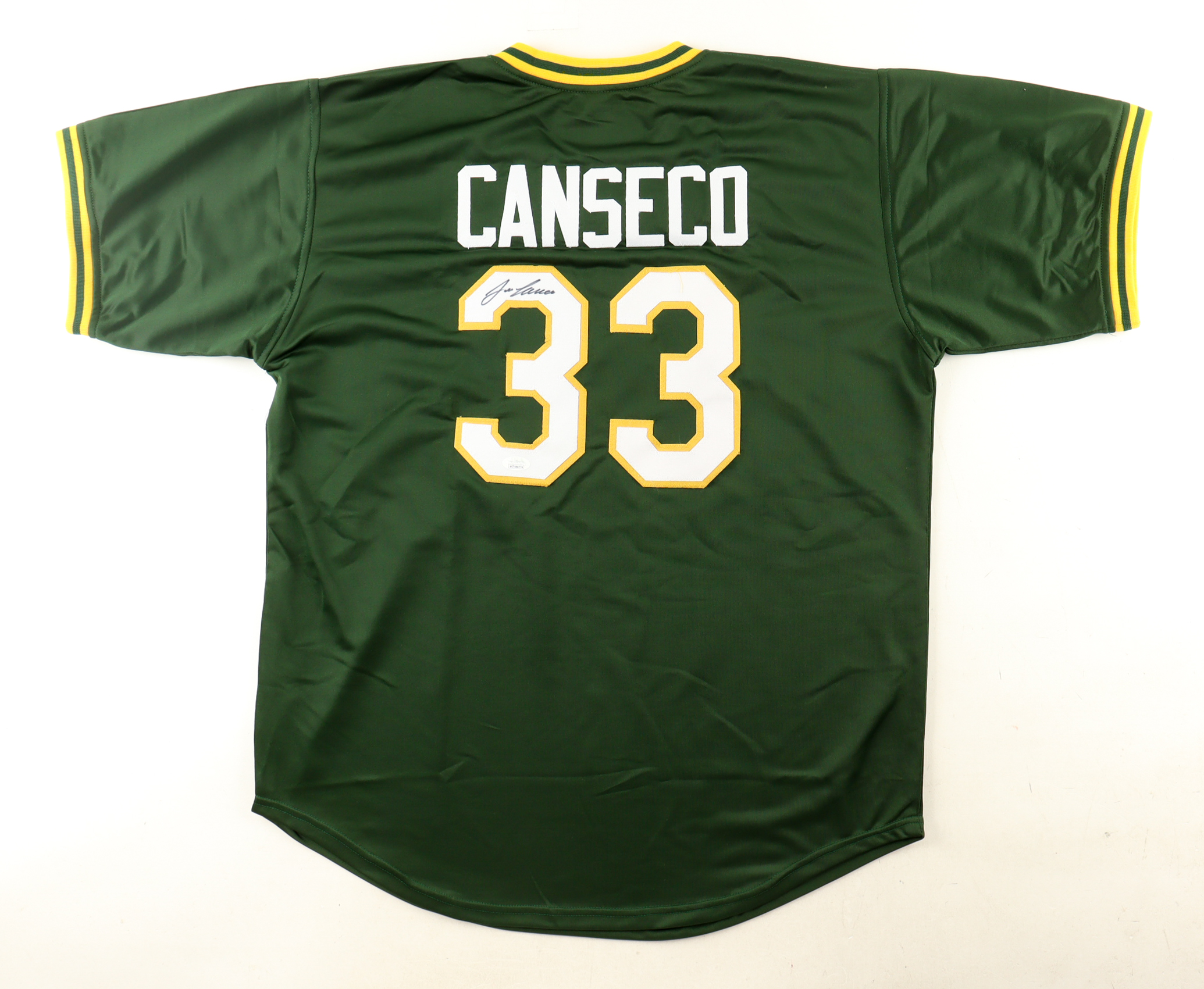 Jose Canseco Signed Jersey (JSA) at PristineAuction.com Jose Canseco Signed Jersey (JSA) at PristineAuction.com