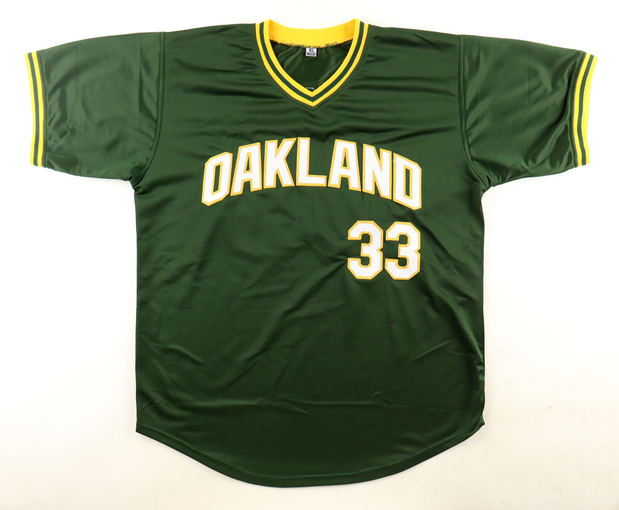 Jose Canseco Signed Jersey (JSA) at PristineAuction.com Jose Canseco Signed Jersey (JSA) at PristineAuction.com