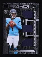 Cam Ward 2025 Panini Black Components Jerseys #RCOCWD #145/199 RC at PristineAuction.com