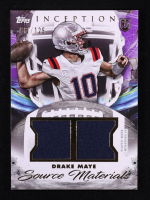 Drake Maye 2024 Topps Inception Source Materials Purple #SMDM #102/125 RC at PristineAuction.com