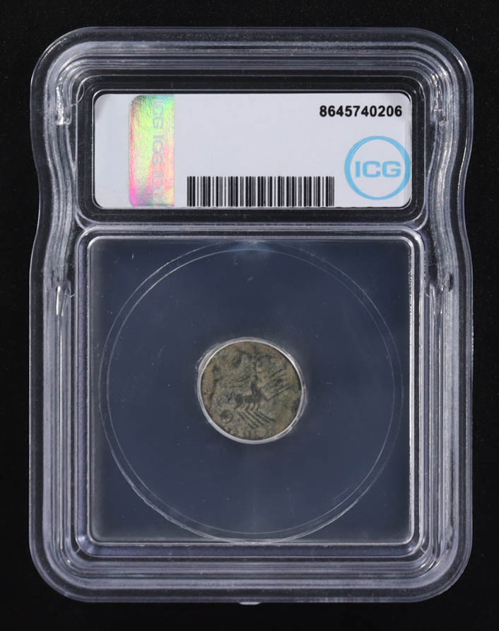 27 B.C. - 476 A.D. Roman Empire Ancient Bronze Coin (ICG) at PristineAuction.com 27 B.C. - 476 A.D. Roman Empire Ancient Bronze Coin (ICG) at PristineAuction.com
