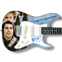 Paul Simon Signed "Simon & Garfunkel" Custom Stratocaster Guitar (JSA) at PristineAuction.com