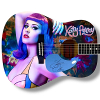 Katy Perry Signed "Teenage Dream" Custom Acoustic Guitar (JSA) at PristineAuction.com