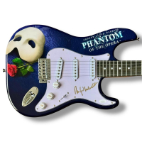 Andrew Lloyd Webber Signed "The Phantom Of The Opera" Custom Stratocaster Guitar (JSA) at PristineAuction.com