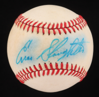 Enos Slaughter Signed OAL Baseball (JSA) at PristineAuction.com