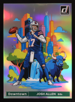 Josh Allen 2025 Donruss Downtown! Oversize #2 at PristineAuction.com