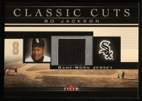 Bo Jackson 2002 Fleer Classic Cuts Game Used Jsy #BJJ at PristineAuction.com