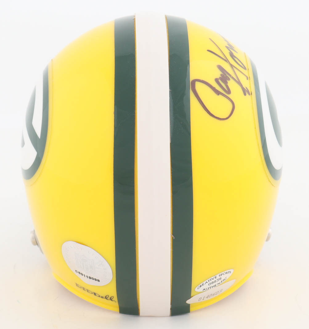 Paul Hornung Signed Packers Throwback Mini Helmet (TriStar) at PristineAuction.com Paul Hornung Signed Packers Throwback Mini Helmet (TriStar) at PristineAuction.com
