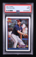 Tom Glavine 1991 Topps #82 (PSA 9) at PristineAuction.com
