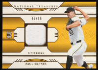 Paul Skenes 2024 Panini National Treasures Game Gear Swatches #20 #95/99 RC at PristineAuction.com