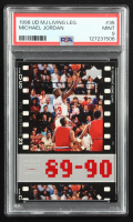 Michael Jordan 1998 Upper Deck Michael Jordan Living Legend #35 (PSA 9) at PristineAuction.com