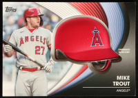 Mike Trout 2022 Topps Commemorative Batting Helmet Relics #BHMT at PristineAuction.com