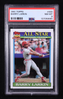 Barry Larkin 1991 Topps #400 AS (PSA 8) at PristineAuction.com