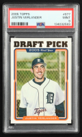 Justin Verlander 2005 Topps #677 RC (PSA 9) at PristineAuction.com