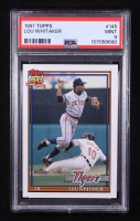 Lou Whitaker 1991 Topps #145 (PSA 9) at PristineAuction.com