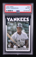 Rickey Henderson 1986 Topps #500 (PSA 8) at PristineAuction.com