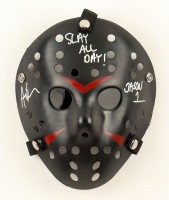 Ari Lehman Signed "Friday the 13th" Jason Voorhees Mask Inscribed "Jason 1" & "Slay All Day" (JSA) at PristineAuction.com