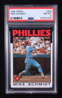 Mike Schmidt 1986 Topps #200 (PSA 8) at PristineAuction.com