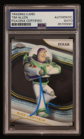 Tim Allen Signed 2025 Topps Chrome Disney Buzz Lightyear #90 (PSA) at PristineAuction.com