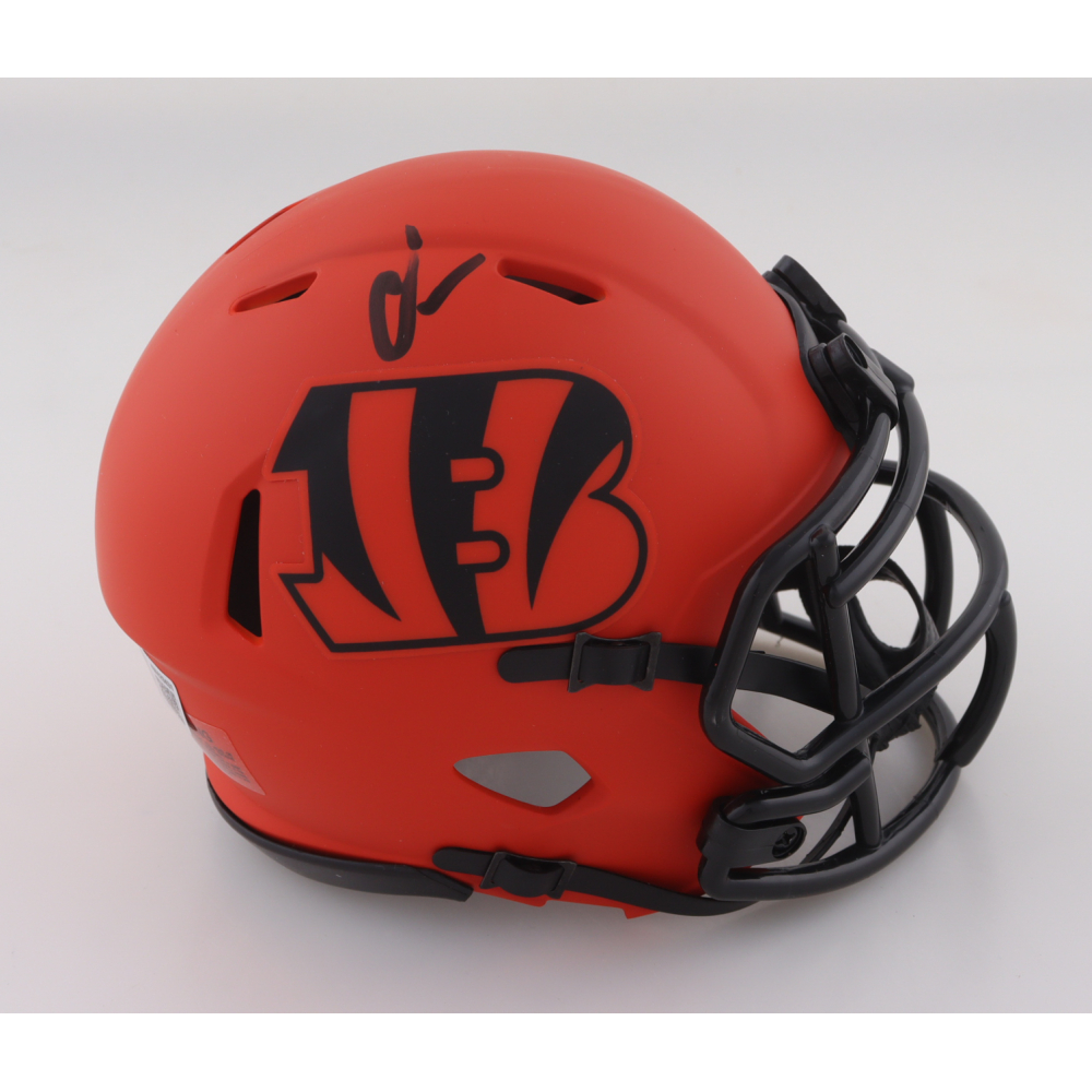 Chad 'Ochocinco' Johnson Signed Bengals Rave Alternate Speed Mini Helmet (Beckett) at PristineAuction.com