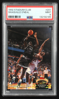 Shaquille O'Neal 1992-93 Stadium Club Members Only Parallel #201 RC (PSA 9) at PristineAuction.com